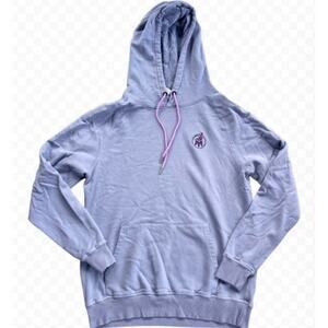 Barstool Sports "The Stoolie" Purple Tie-Dye Hoodie Men's Sweatshirt‎ - Size M
